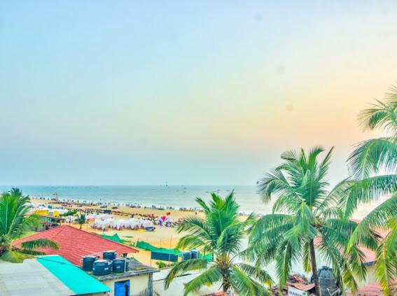 Sky Beach View GOA Bagian luar foto